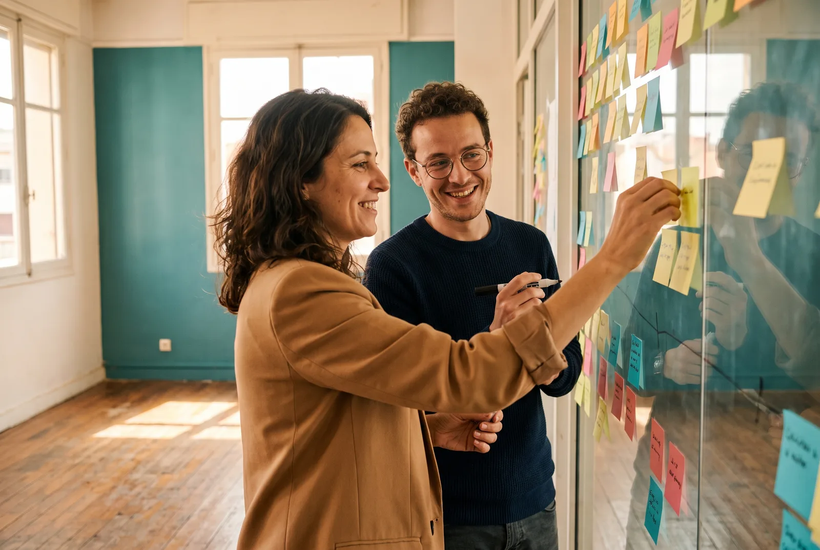 Atelier de cartographie du parcours utilisateur avec un client